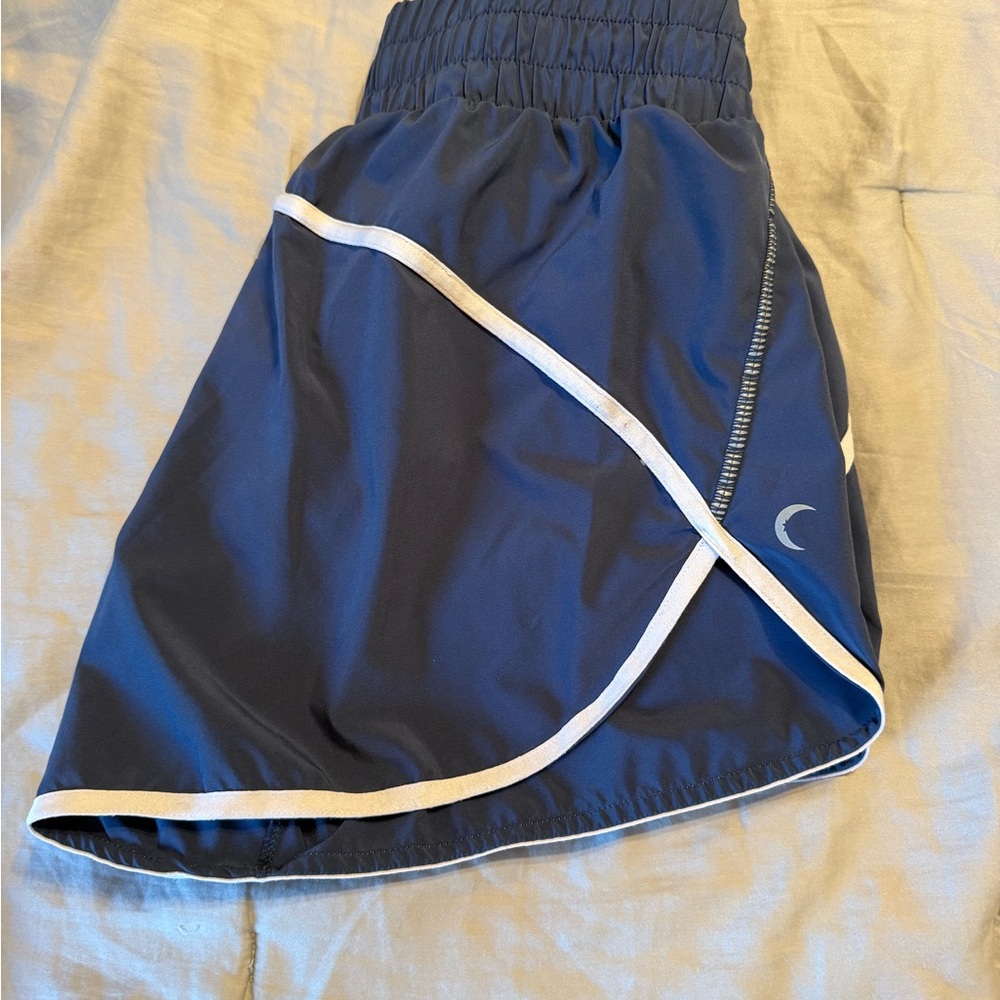 ZYIA Navy Athletic Skort with White Trim